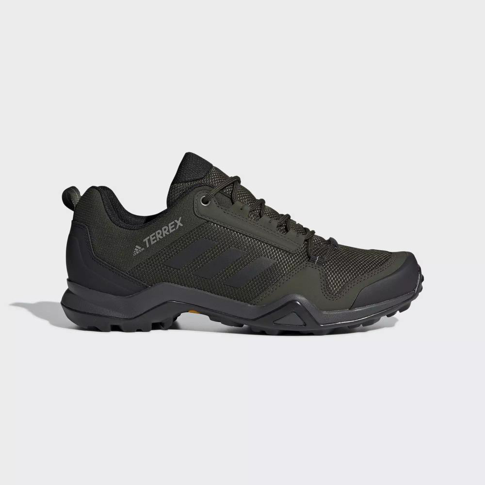 Adidas Terrex AX3 Tenis De Seguridad Verdes Para Hombre (MX-77168)